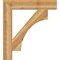 Ekena Millwork Westlake Block Rough Sawn Bracket, Western Red Cedar, 6"W x 36"D x 40"H BKT06X36X40WTL05RWR - alternate 2